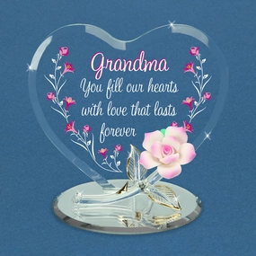 Glass Baron Grandma You Fill Our Hearts Decorative Mirror,Home Decor Mirror