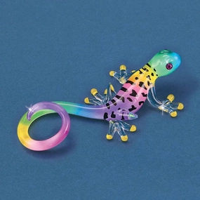 Glass Baron Island Gypsy Gecko Figurine Decorative Mirror,Home Decor Mirror