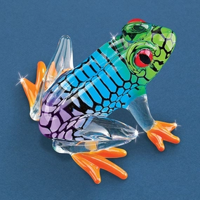 Glass Baron Island Hopper Frog Decorative Mirror,Home Decor Mirror