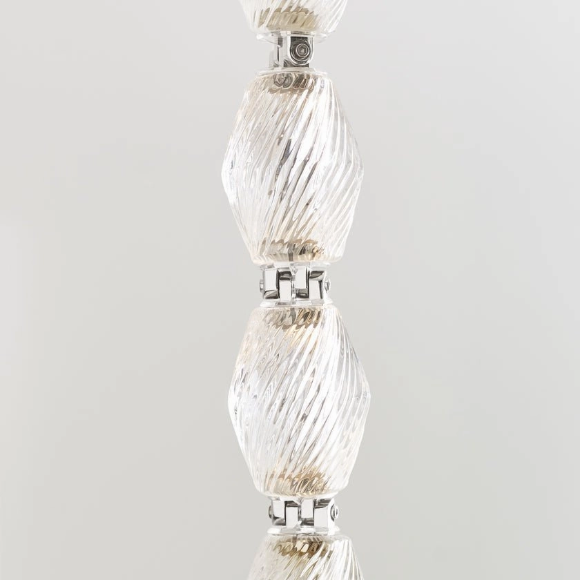 Glass Chain Chandelier