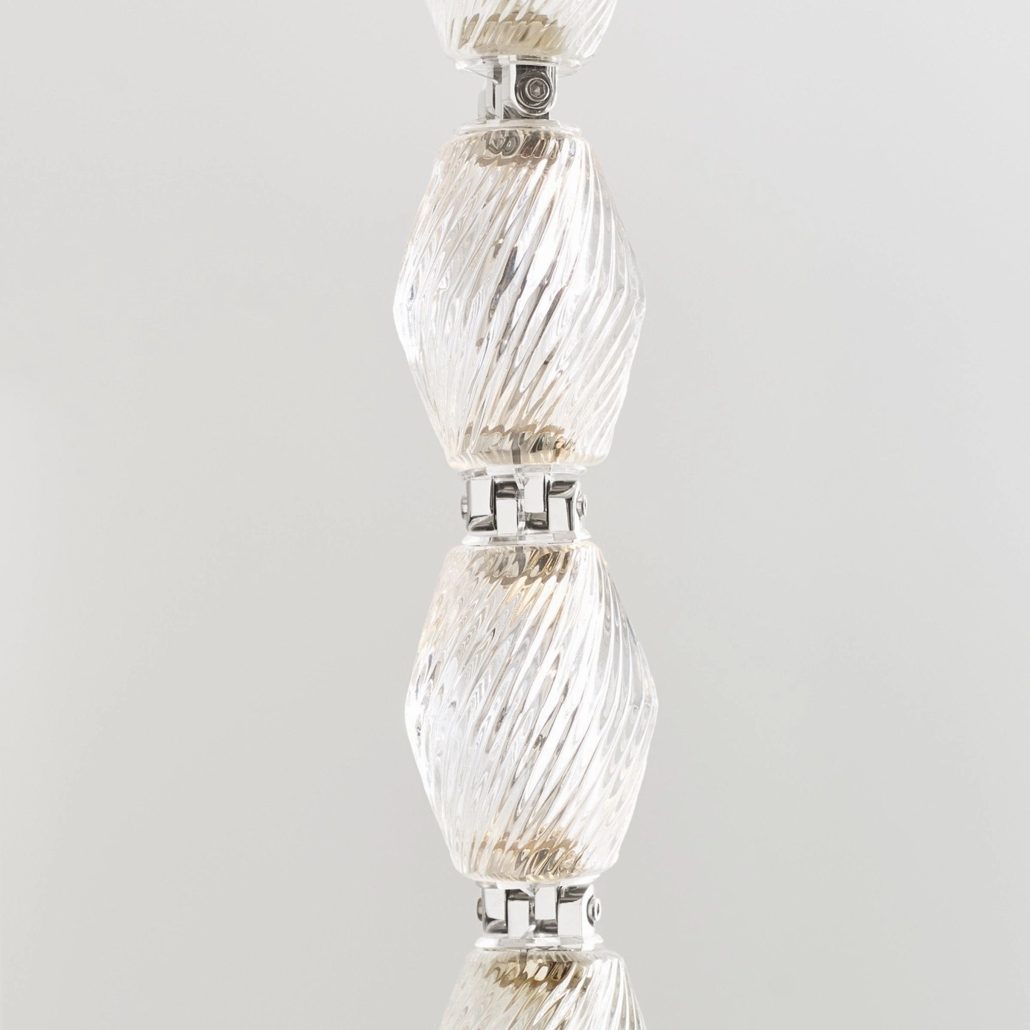 Glass Chain Chandelier