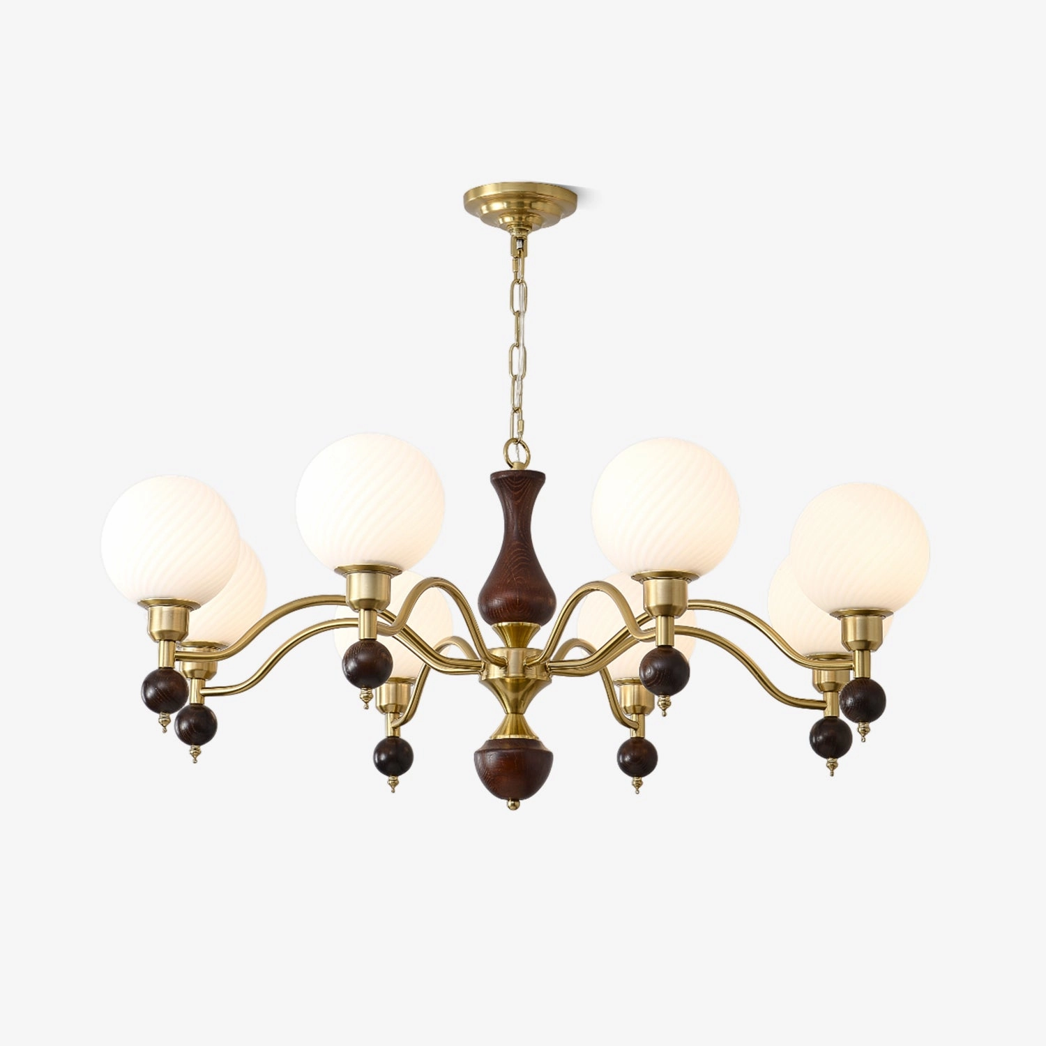 Globe Orb Wood Chandelier chandelier,ceiling light,decorative lighting