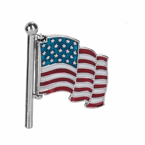 God Bless America Swivel Flag Token Charm Decorative Mirror,Home Decor Mirror