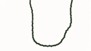 Gold Filled Black Spinel Necklace