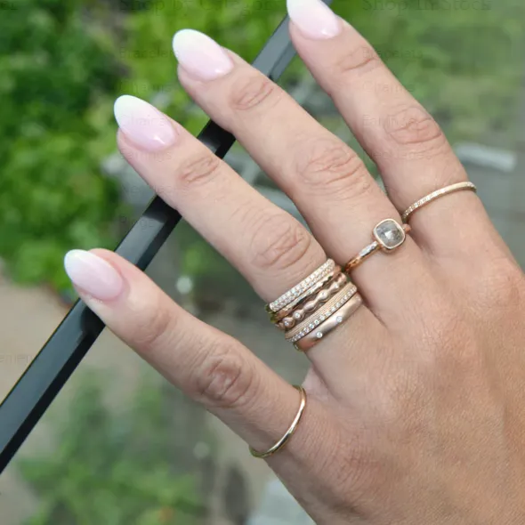 Gold Wavy Stardust Band