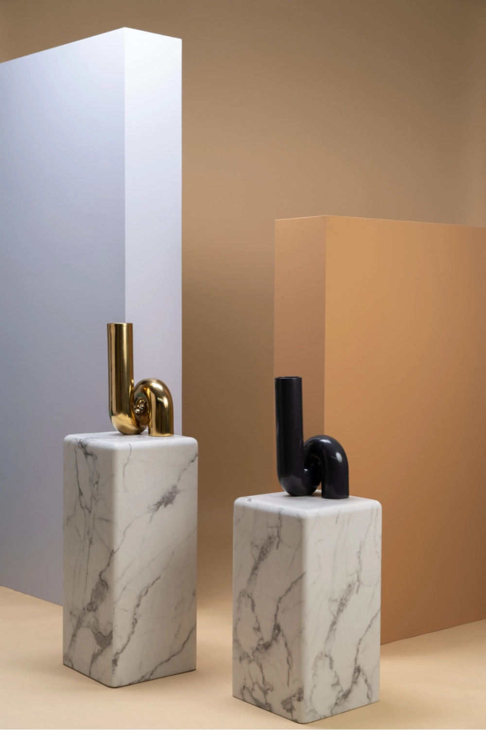 Gold Ceramic Modern Vase | Pols Potten Yourtube