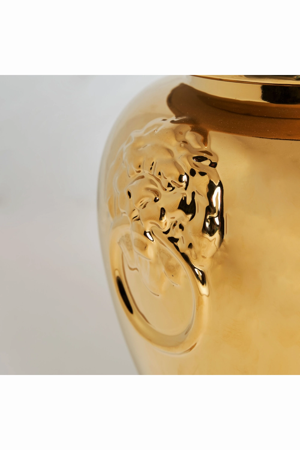 Gold Ceramic Vase L | Vical Home Lua