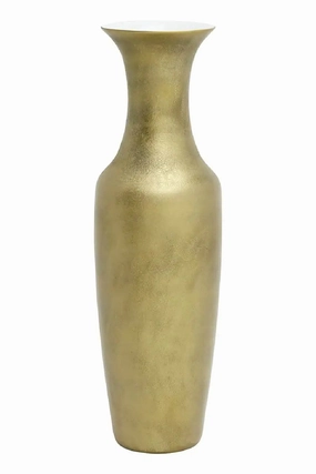Gold Flared Neck Vase | OROA Macie Vase,Glass Vase