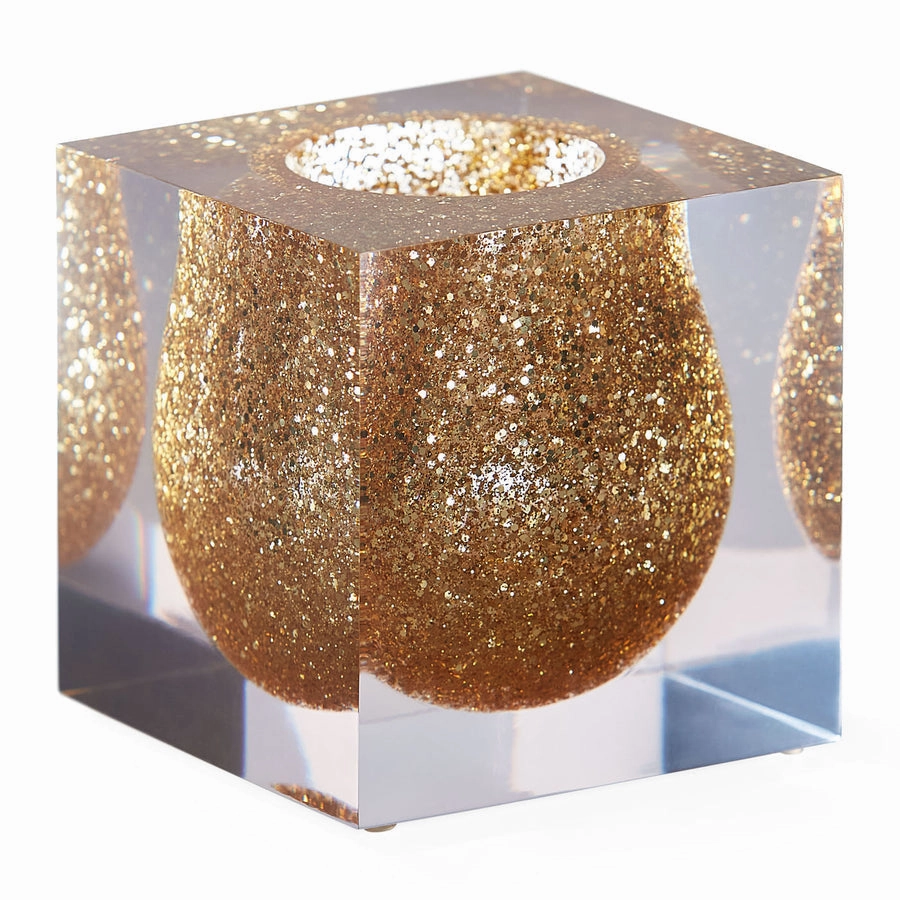Gold Mini Scoop Vase | Jonathan Adler Bel Air