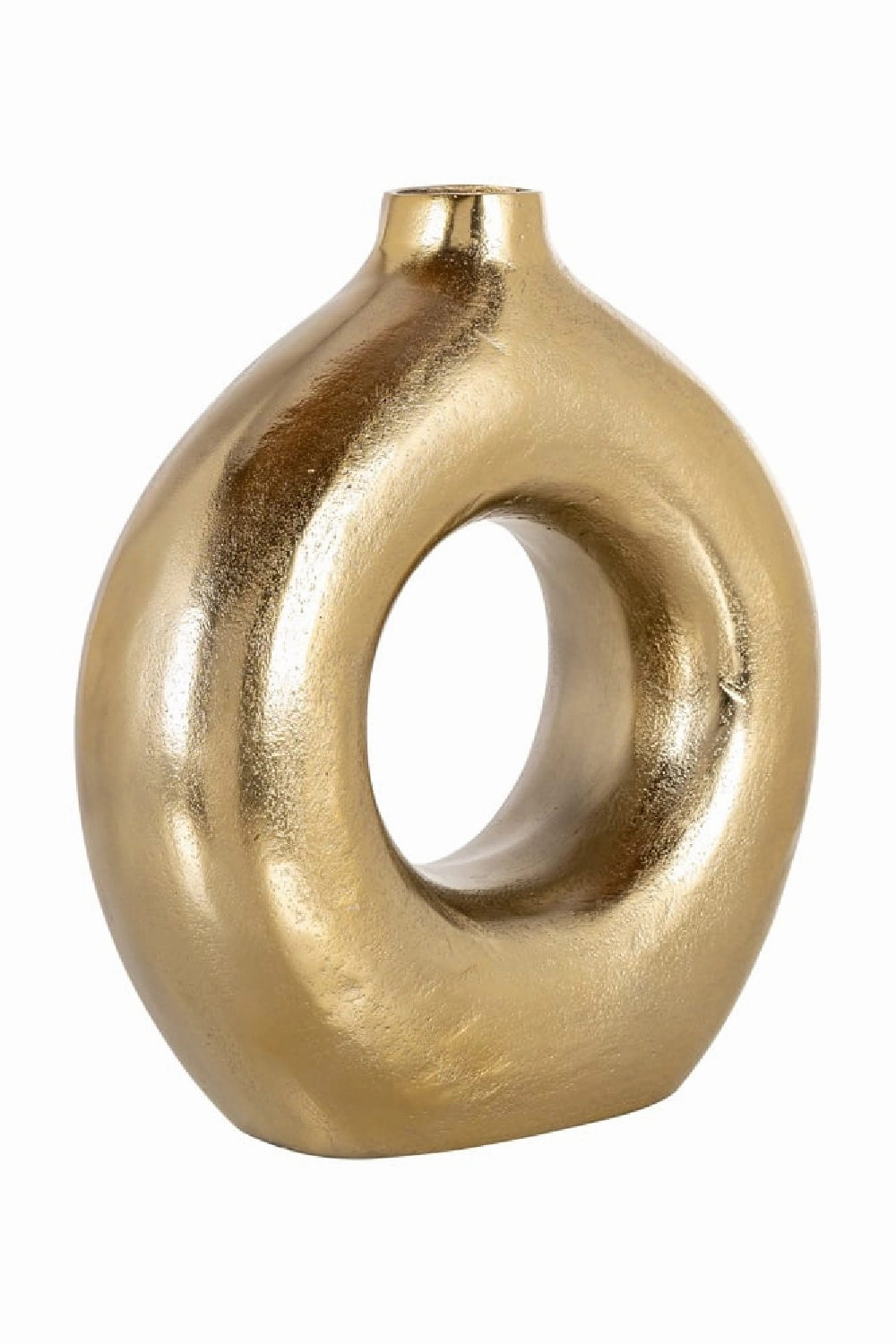Gold Round Vase | OROA Felicia