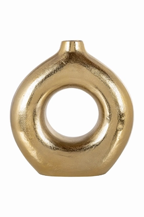 Gold Round Vase | OROA Felicia Vase,Glass Vase
