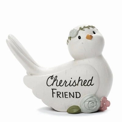 Graceful Sentiments Bird - Friend Decorative Mirror,Home Decor Mirror