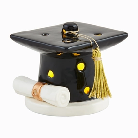 Graduation Cap Light-Up Sitter Decorative Mirror,Home Decor Mirror