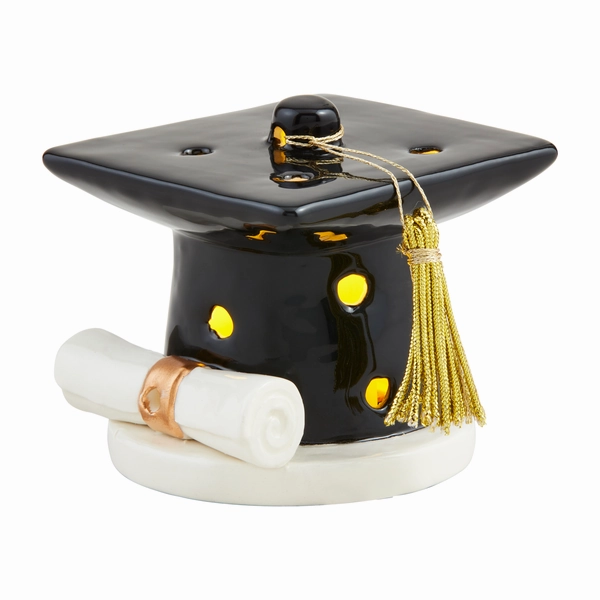 Graduation Cap Light-Up Sitter Decorative Mirror,Home Decor Mirror