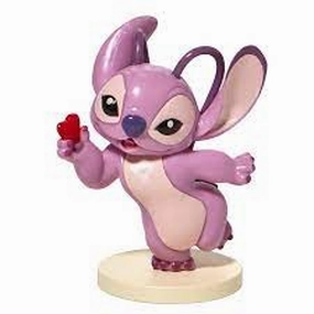 Grand Jester Studios Disney Stitch Angel with Heart Decorative Mirror,Home Decor Mirror