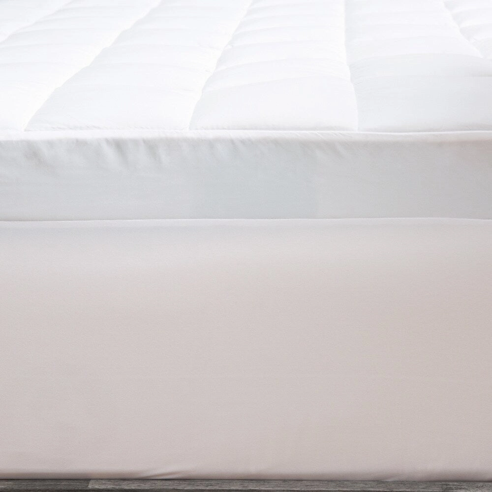 Grande Hotel Collection 4-inch Gel Memory Foam and 1.5-inch Fiber Mattress Topper