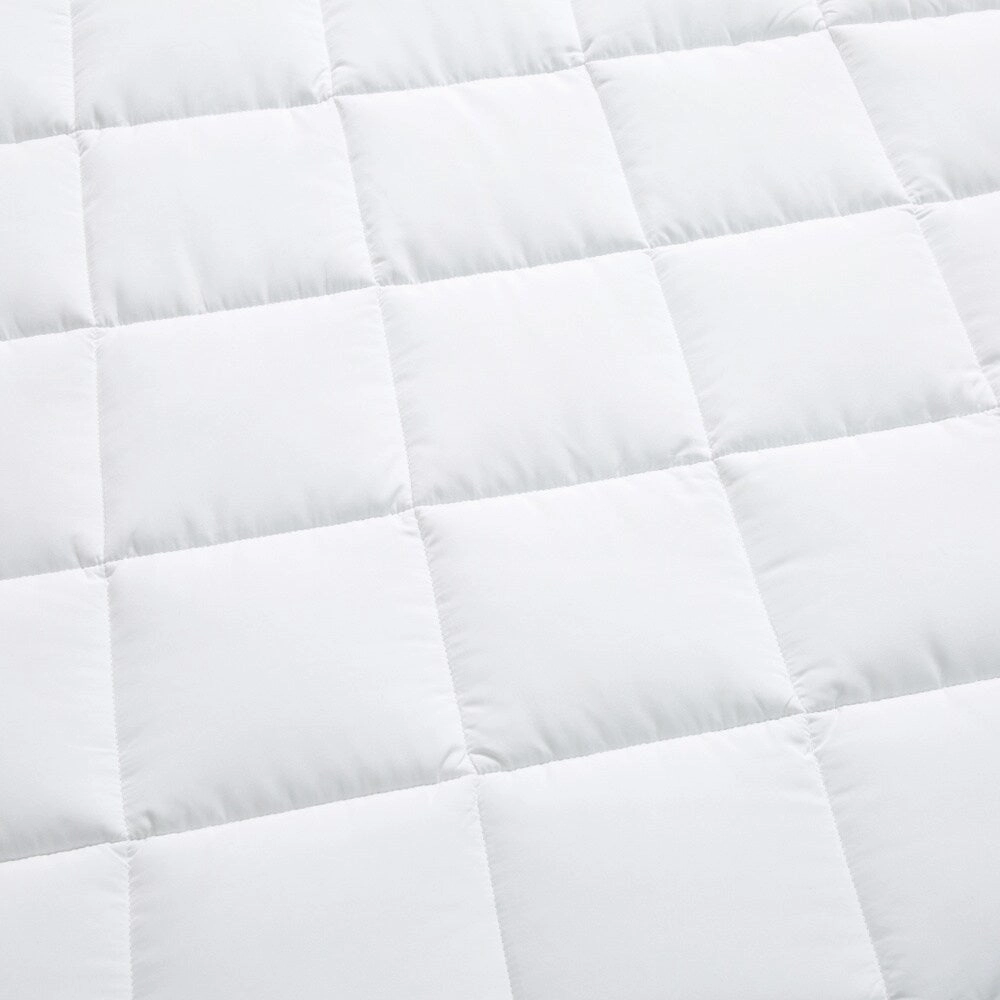 Grande Hotel Collection 4-inch Gel Memory Foam and 1.5-inch Fiber Mattress Topper