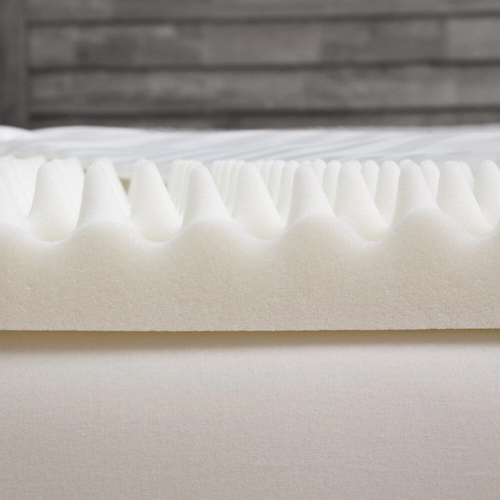 Grande Hotel Collection Comfort Loft 3-inch Memory Foam Mattress Topper with Cover