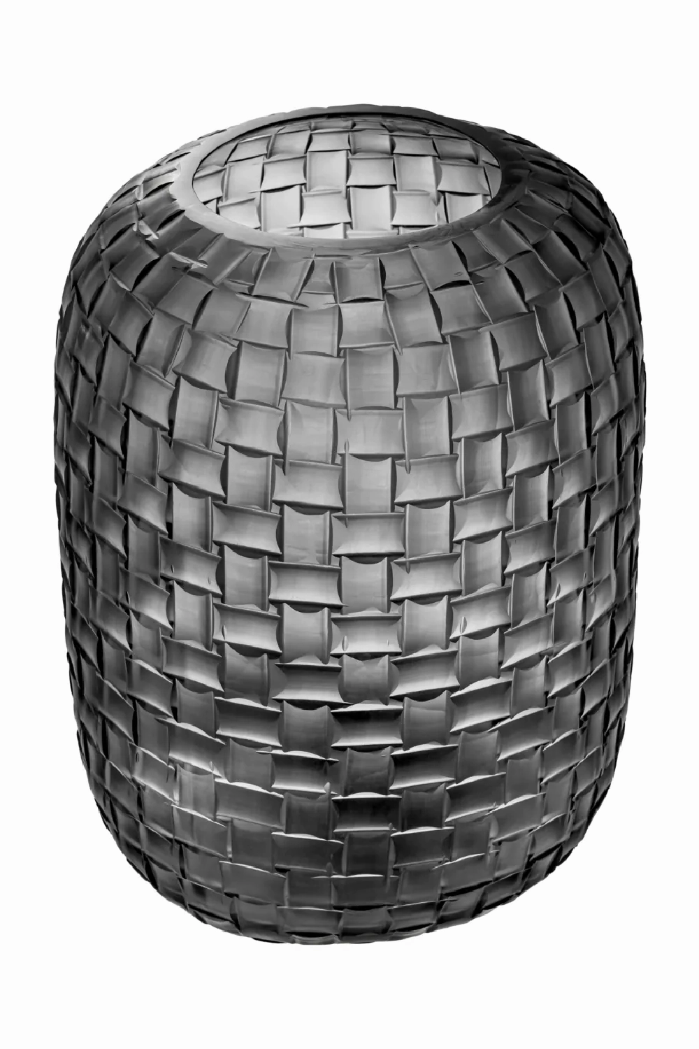 Gray Hand Blown Glass Vase | Eichholtz Varese