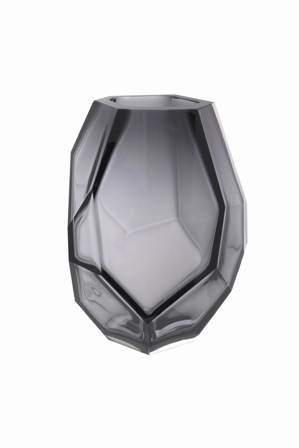 Gray Handblown Glass Vase | Eichholtz Martina