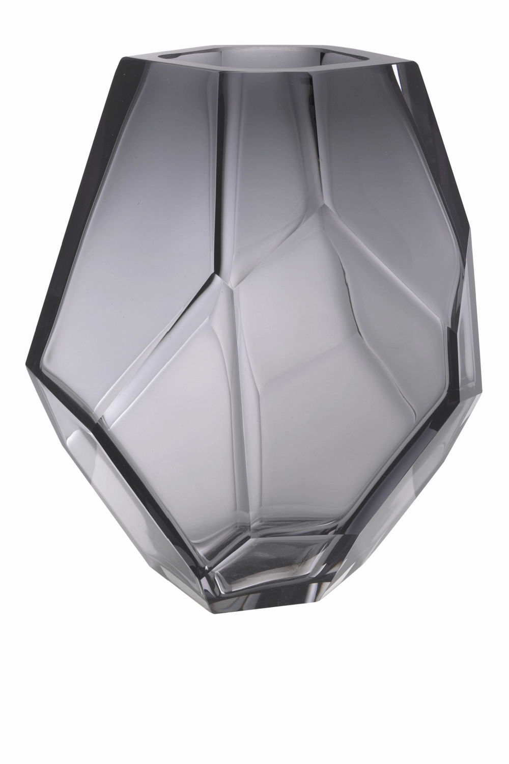 Gray Handblown Glass Vase | Eichholtz Martina Vase,Glass Vase