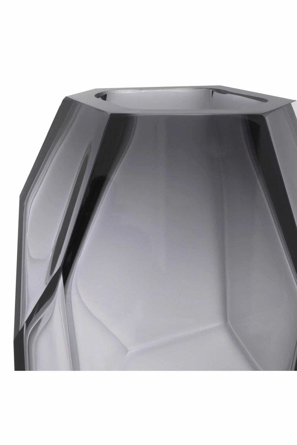 Gray Handblown Glass Vase | Eichholtz Martina