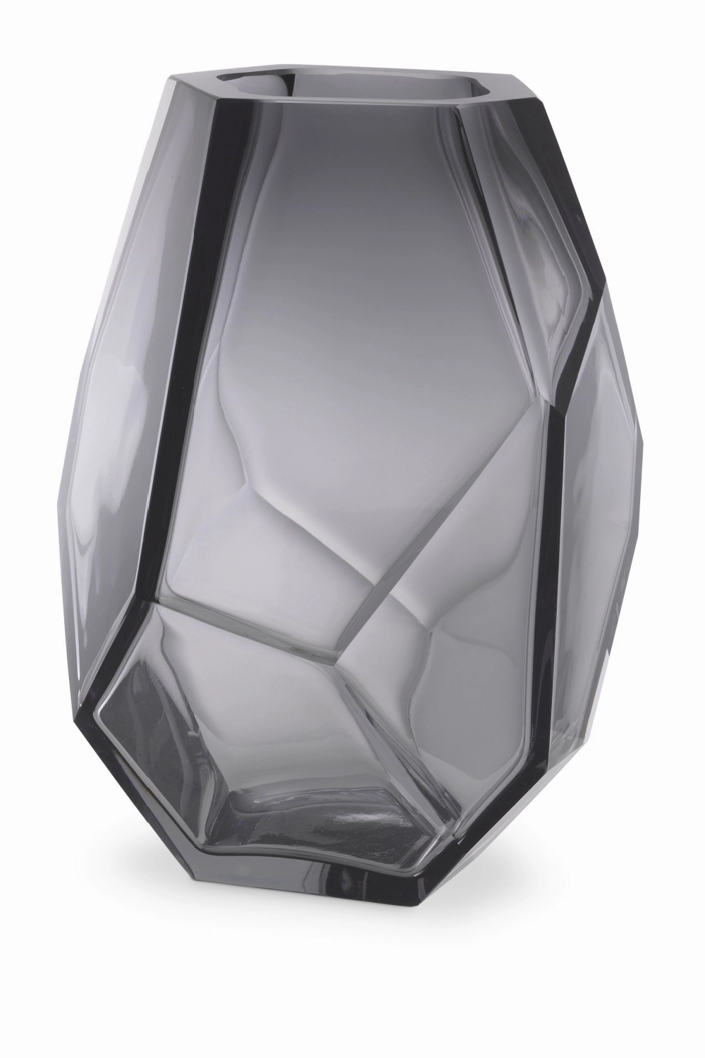 Gray Handblown Glass Vase | Eichholtz Martina