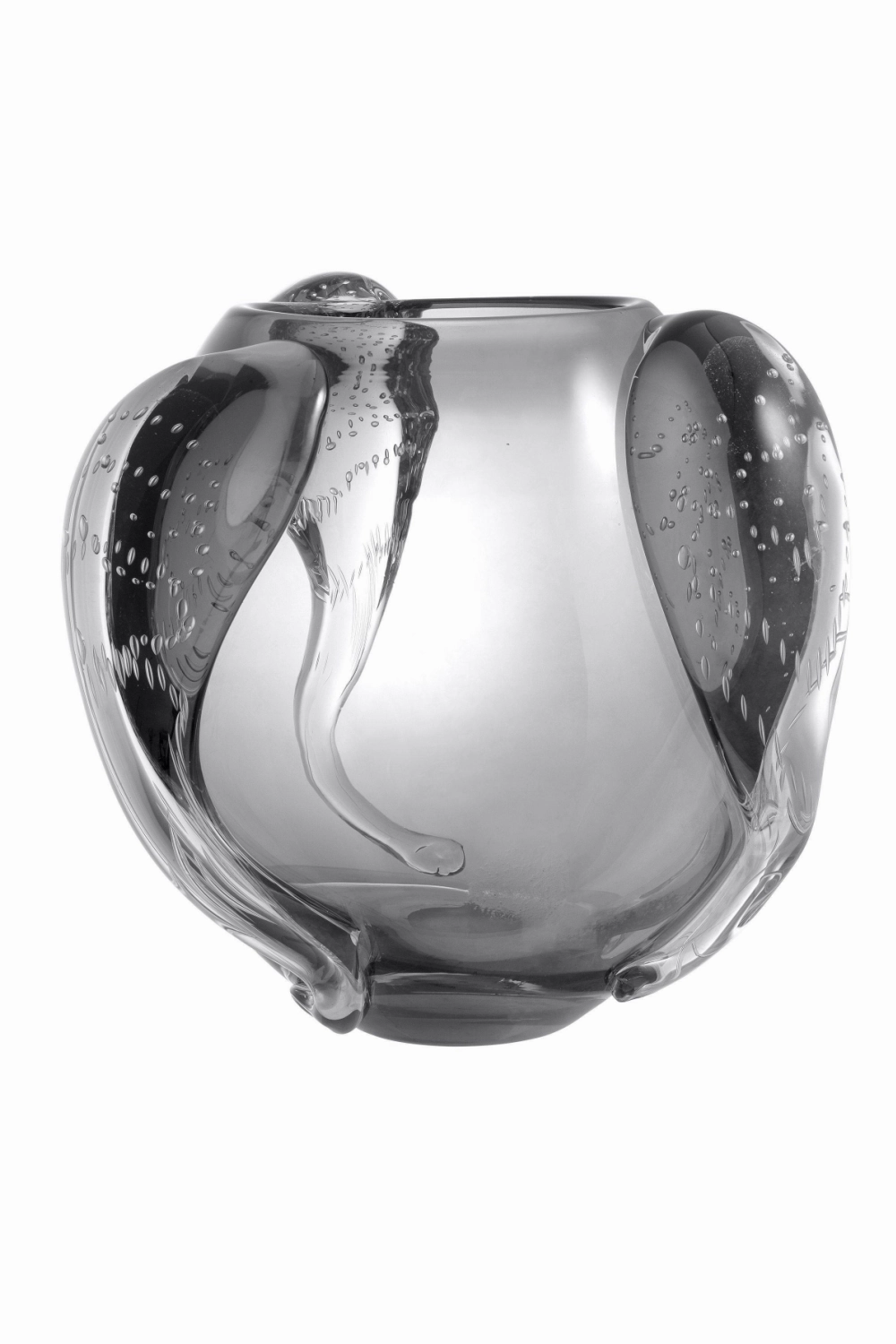 Gray Handblown Glass Vase | Eichholtz Sianluca L