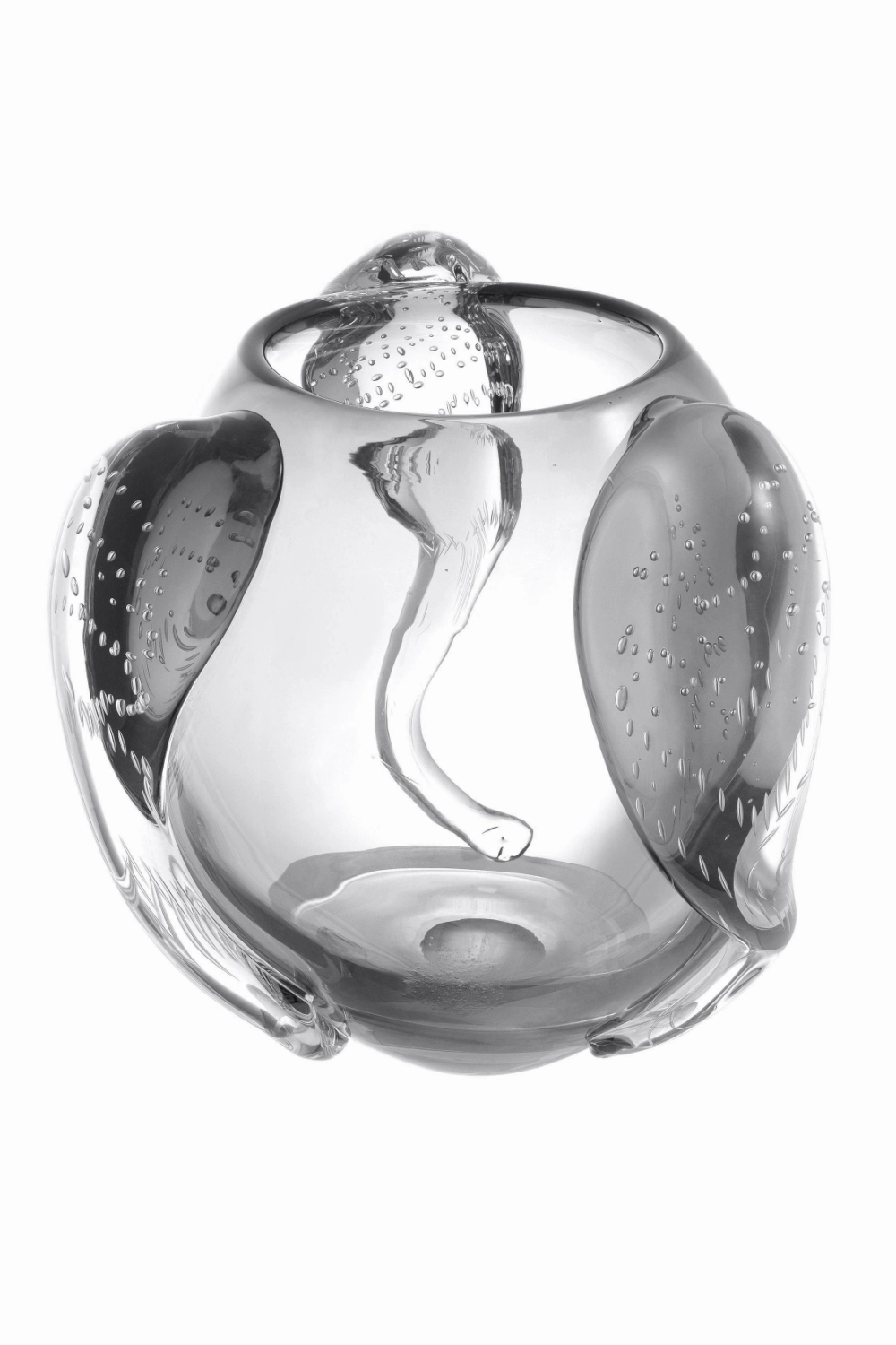 Gray Handblown Glass Vase | Eichholtz Sianluca L