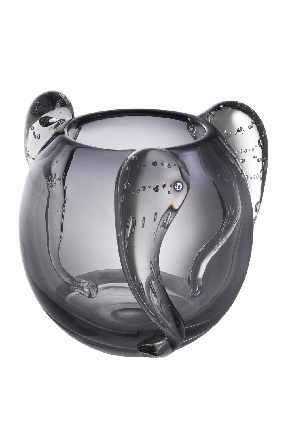 Gray Handblown Glass Vase | Eichholtz Sianluca S
