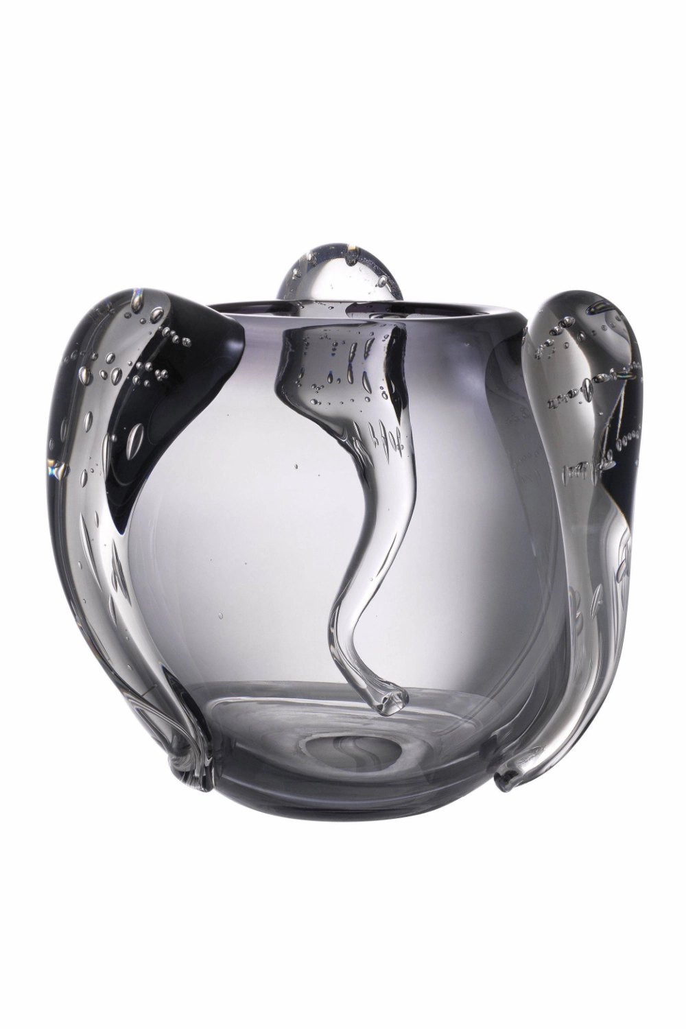Gray Handblown Glass Vase | Eichholtz Sianluca S