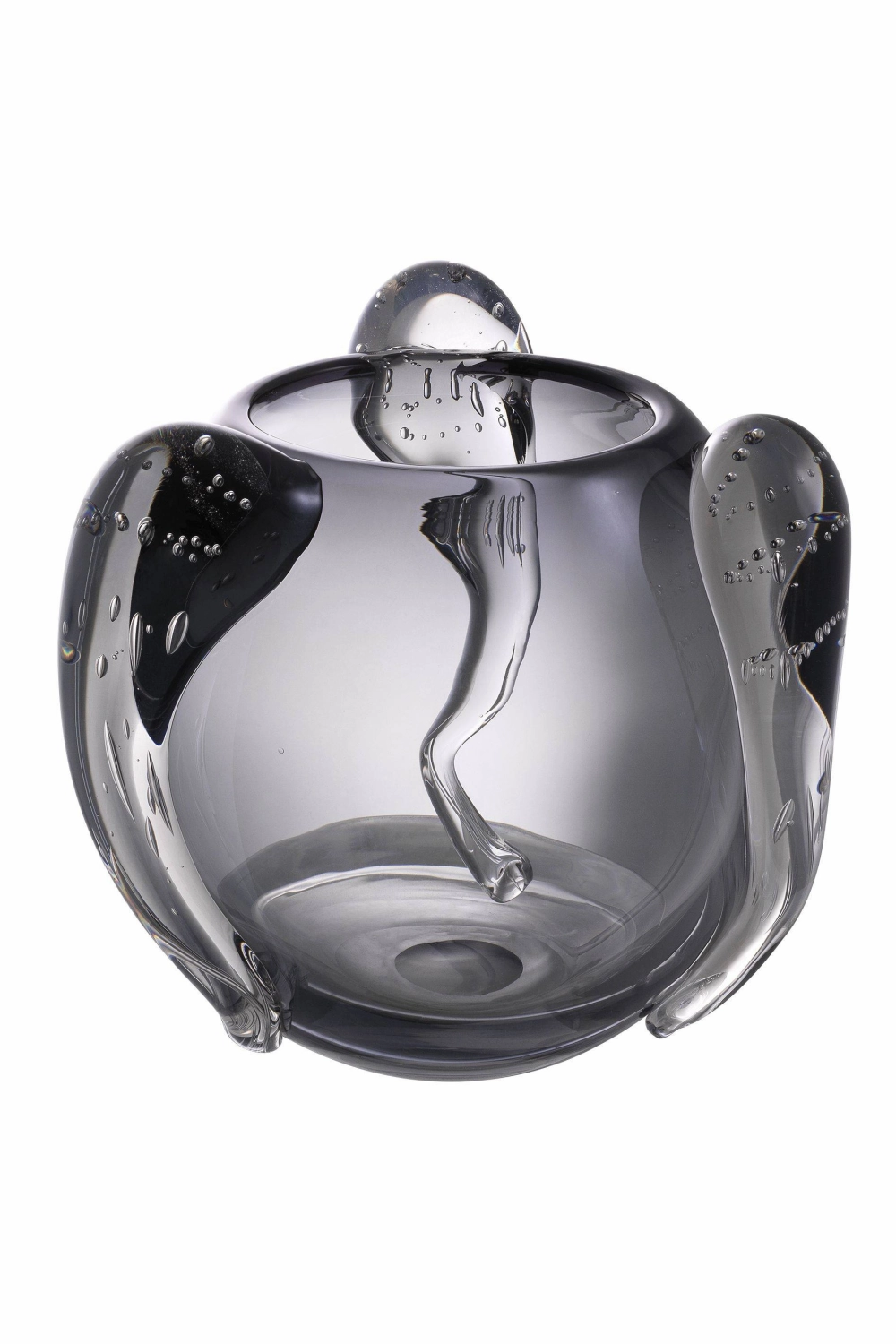 Gray Handblown Glass Vase | Eichholtz Sianluca S
