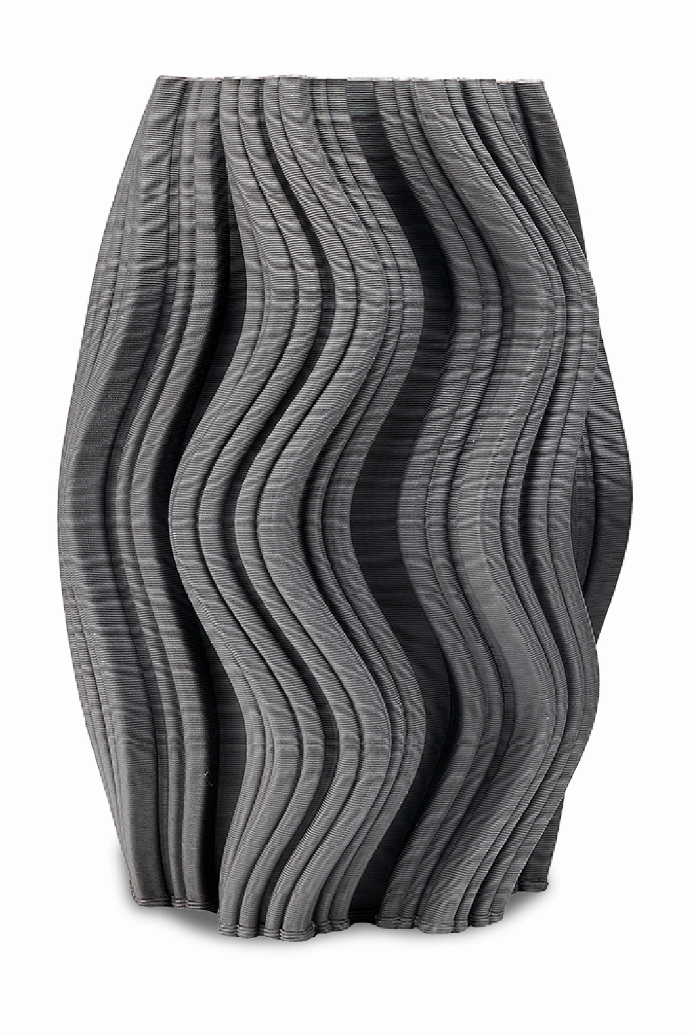 Gray Textural Ceramic Vase | Liang & Eimil Anthra Vase,Glass Vase