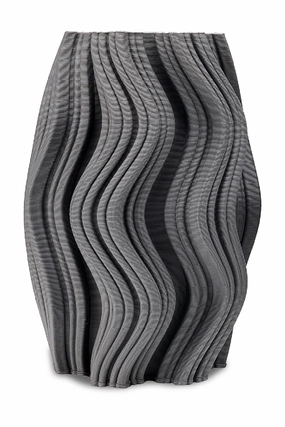 Gray Textural Ceramic Vase | Liang & Eimil Anthra Vase,Glass Vase