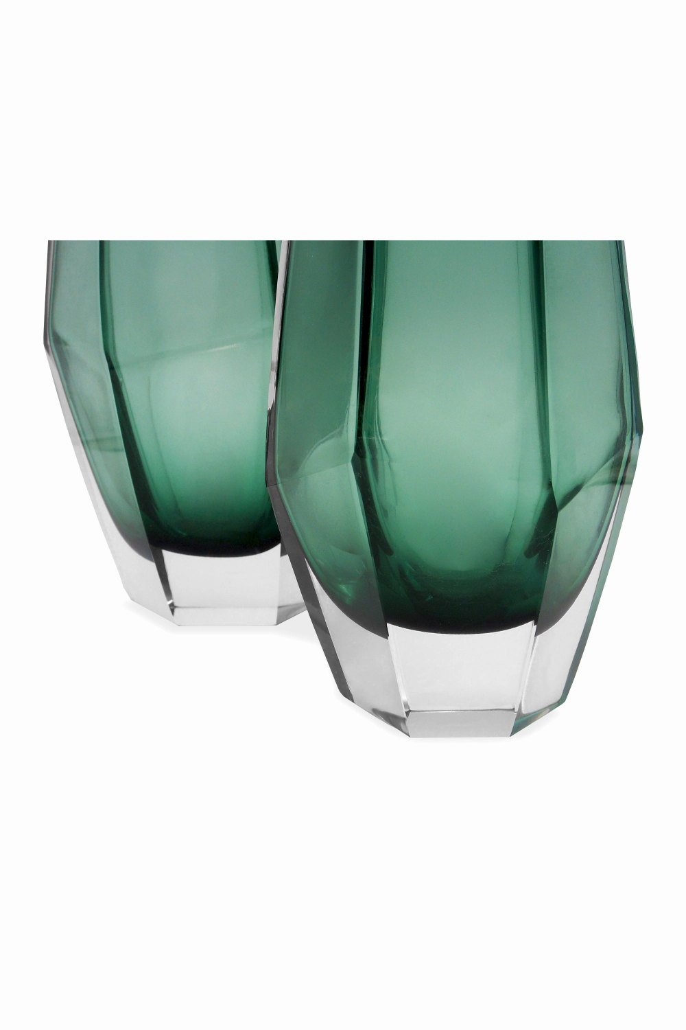 Green Glass Modern Vase | Liang & Eimil Wiley