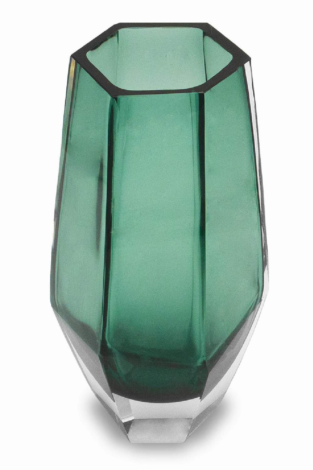 Green Glass Modern Vase | Liang & Eimil Wiley