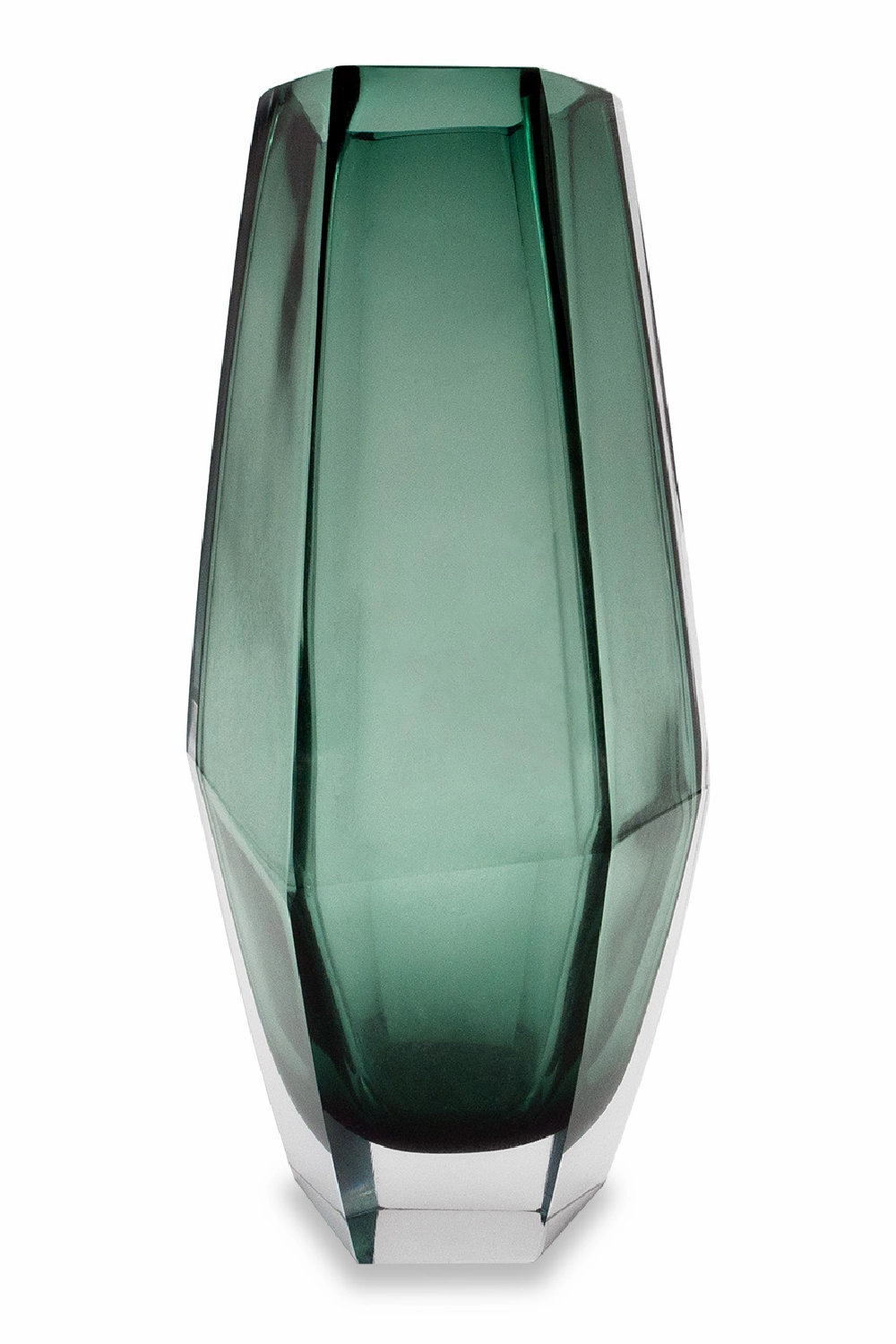 Green Glass Modern Vase | Liang & Eimil Wiley