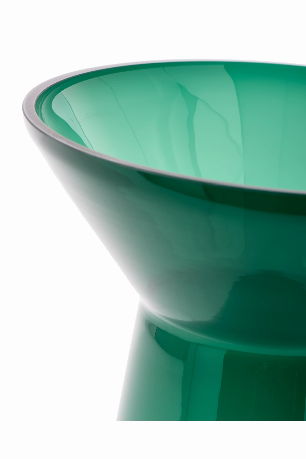 Green Glass Vase | Pols Potten Long Neck
