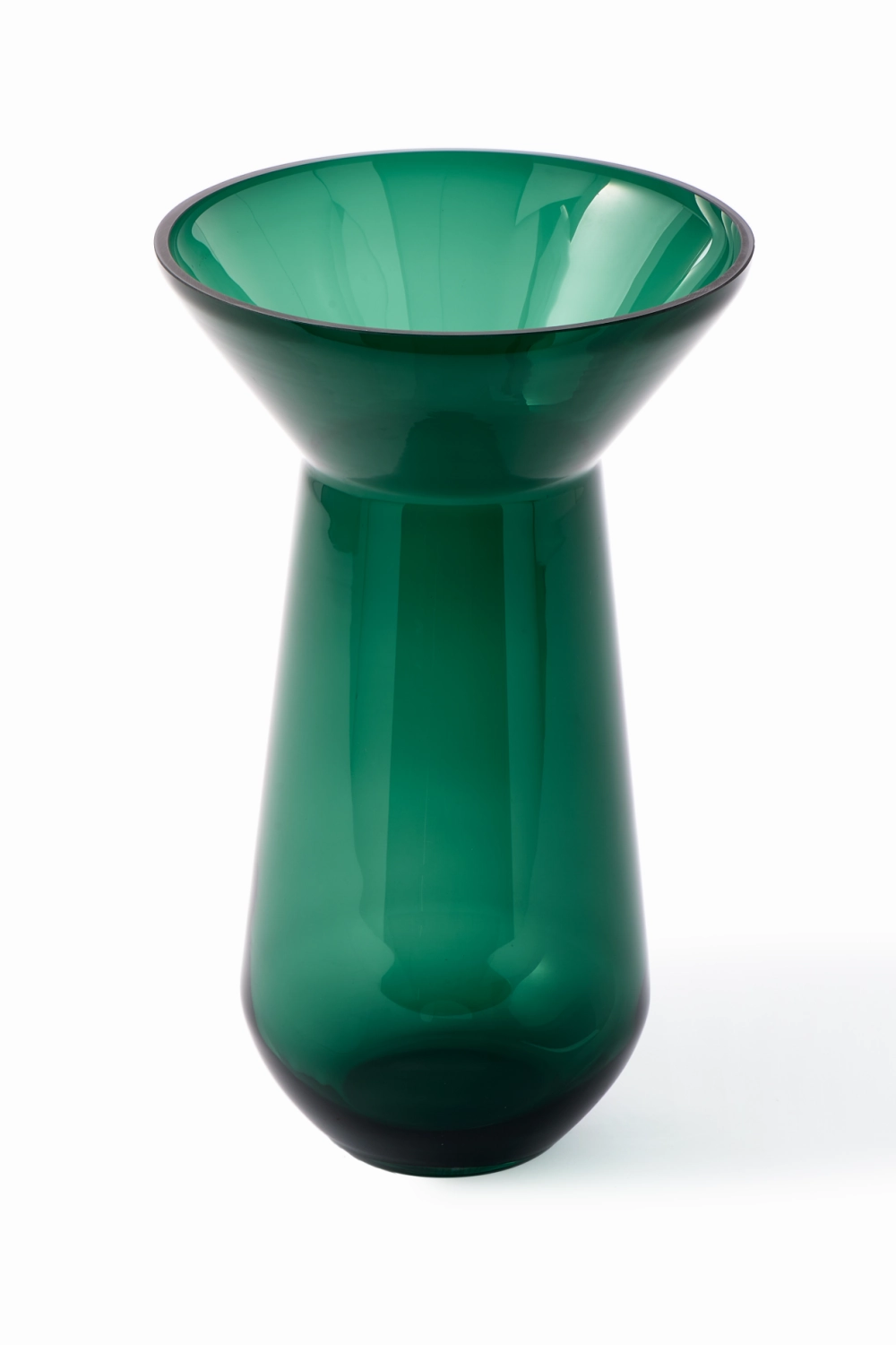 Green Glass Vase | Pols Potten Long Neck