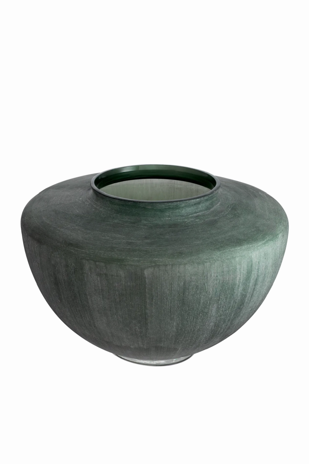 Green Handblown Glass Vase | Eichholtz Wainscott
