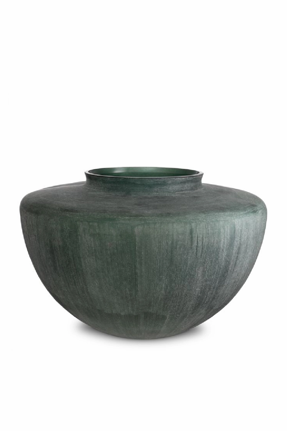 Green Handblown Glass Vase | Eichholtz Wainscott Vase,Glass Vase