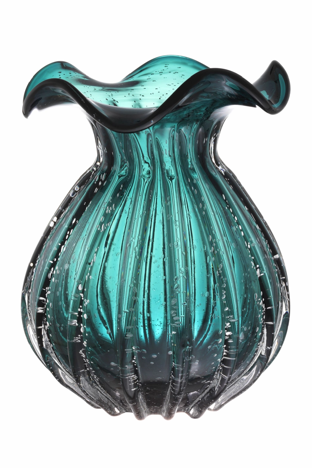 Green Vase | Eichholtz Korakia L Vase,Glass Vase