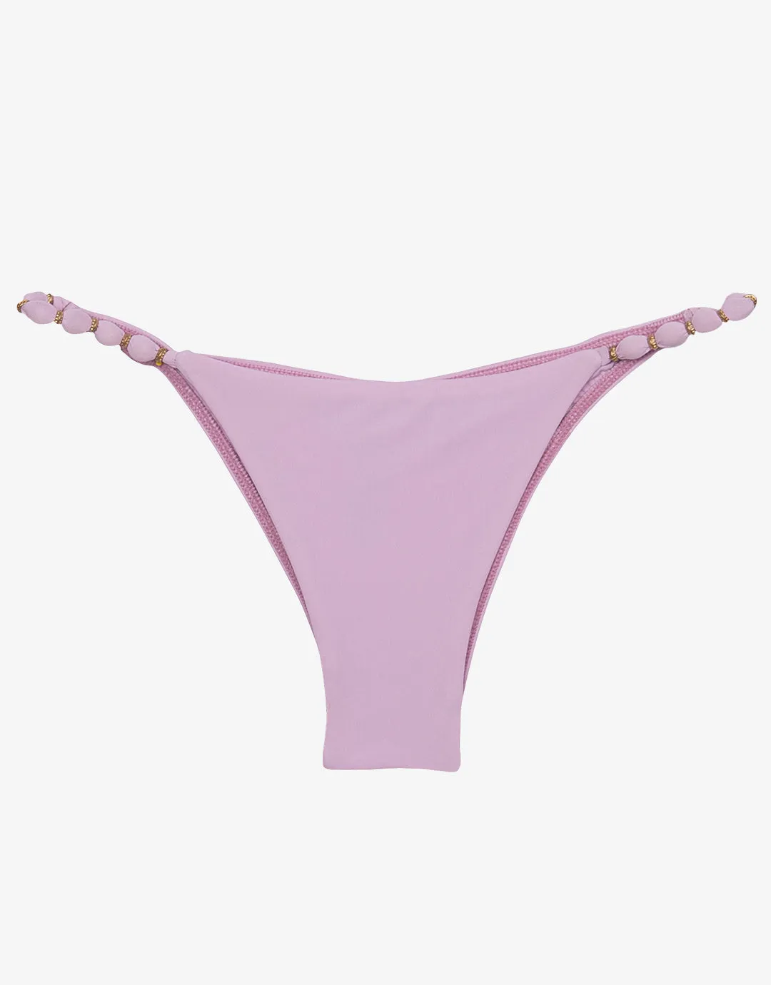 Grenadine Beads Cheeky Bikini Pant - Lilac