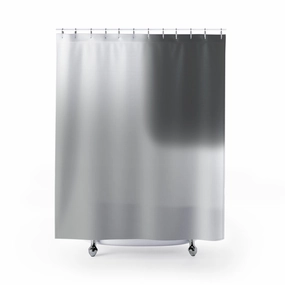 Grey Shower Curtain | Ombre Minimalist Fabric Curtain Lighting,Home Lighting