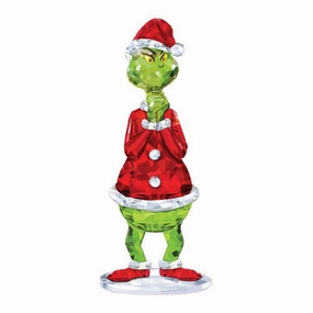 Grinch Facet Figurine Decorative Mirror,Home Decor Mirror