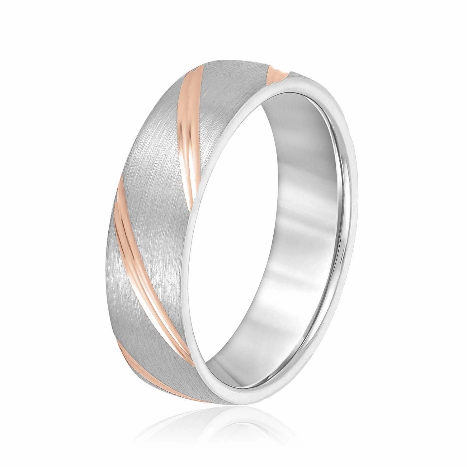 Grooves Engraved Men's Wedding Band