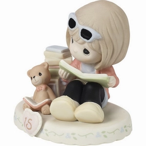 Growing In Grace Age 15 Brunette Girl Figurine Decorative Mirror,Home Decor Mirror