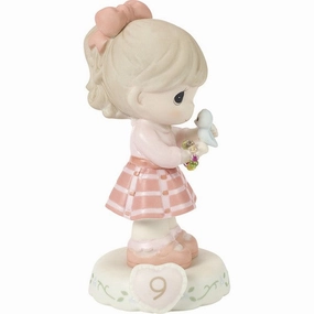 Growing In Grace Age 9 Brunette Girl Figurine Decorative Mirror,Home Decor Mirror