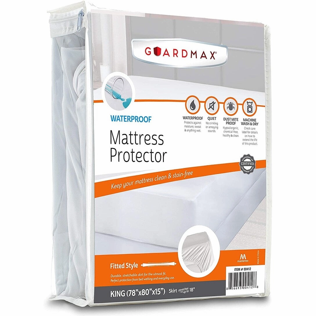 Guardmax Fitted Waterproof Mattress Protector