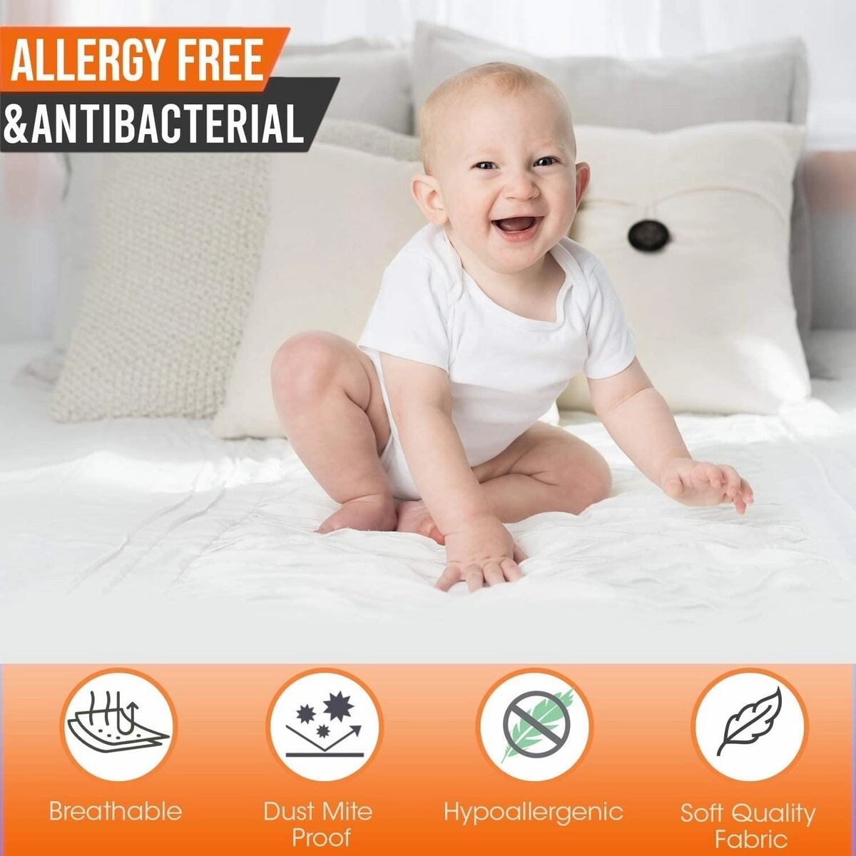 Guardmax Fitted Waterproof Mattress Protector